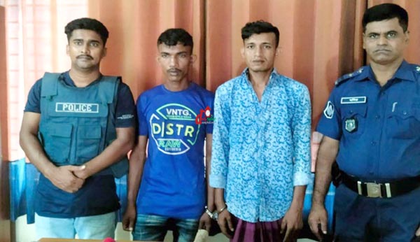 মাধবপুরে গ্রেপ্তার হওয়া দুই ডাকাত