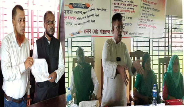 বক্তব্য দিচ্ছেন মেয়র মুহিব